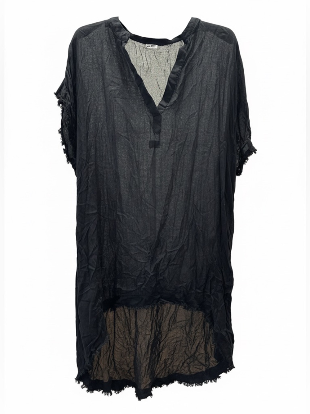 Billabong Black Lightweight Sheer Swimsuit Cover-Up